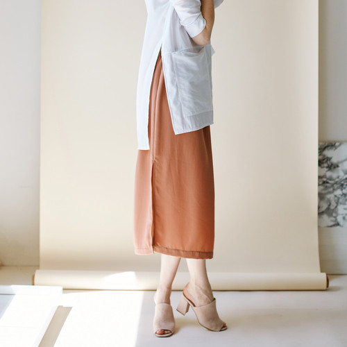 Salmon Channy Skirt Salmon Channy Skirt