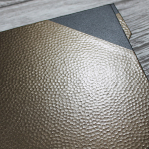 A2 Bronze Dimple & Black Art Portfolio / Cachet Portfolio