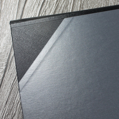 A2 Brushed Steel & Black Art Portfolio / Cachet Portfolio