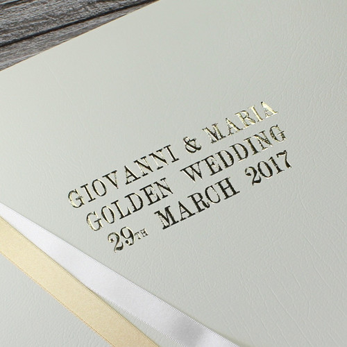 Gold - 50th Wedding Anniversary Photo Album