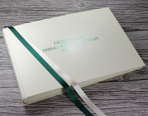 Emerald- 55th Wedding Anniversary Photo Album