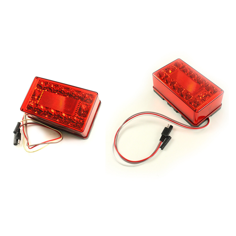 Rectangular LED Stop Turn Tail Light Kit - [under 80 (3 ...