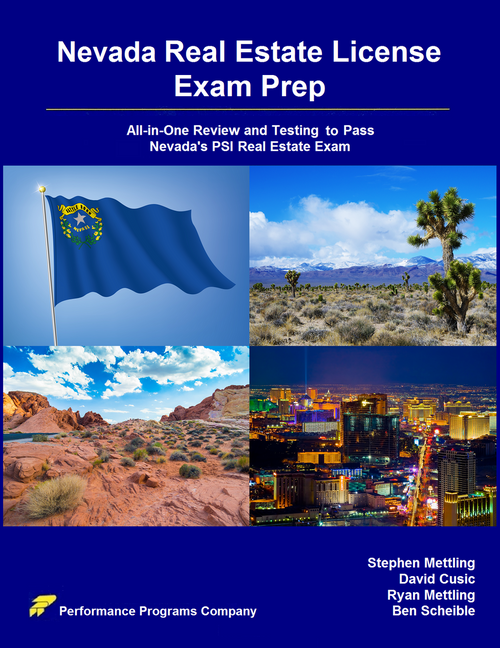 Nevada Real Estate License Exam PrepPDF PSI Online Store