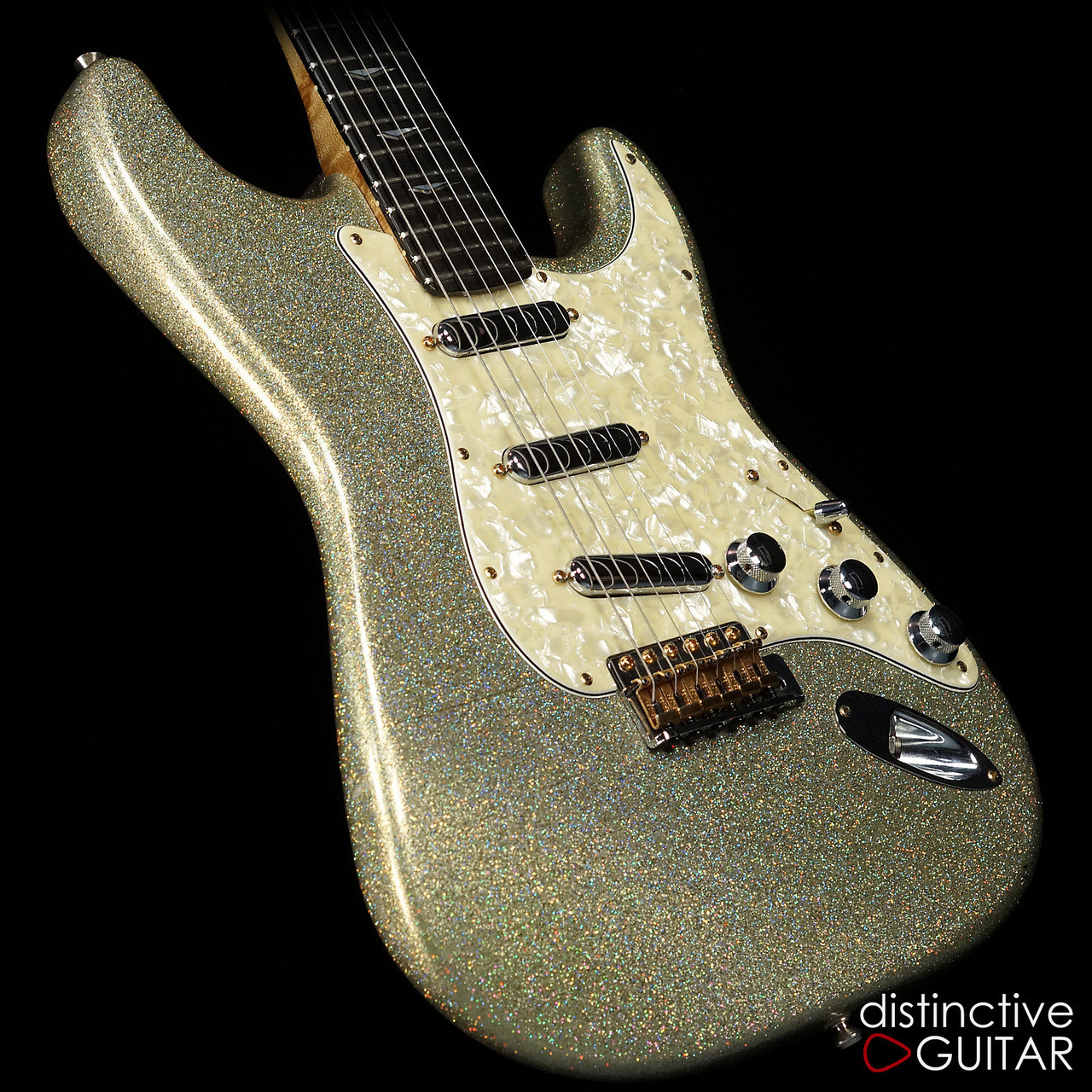 Fender Custom Shop Stratocaster Limited Edition 10 / 25 Silver Sparkle
