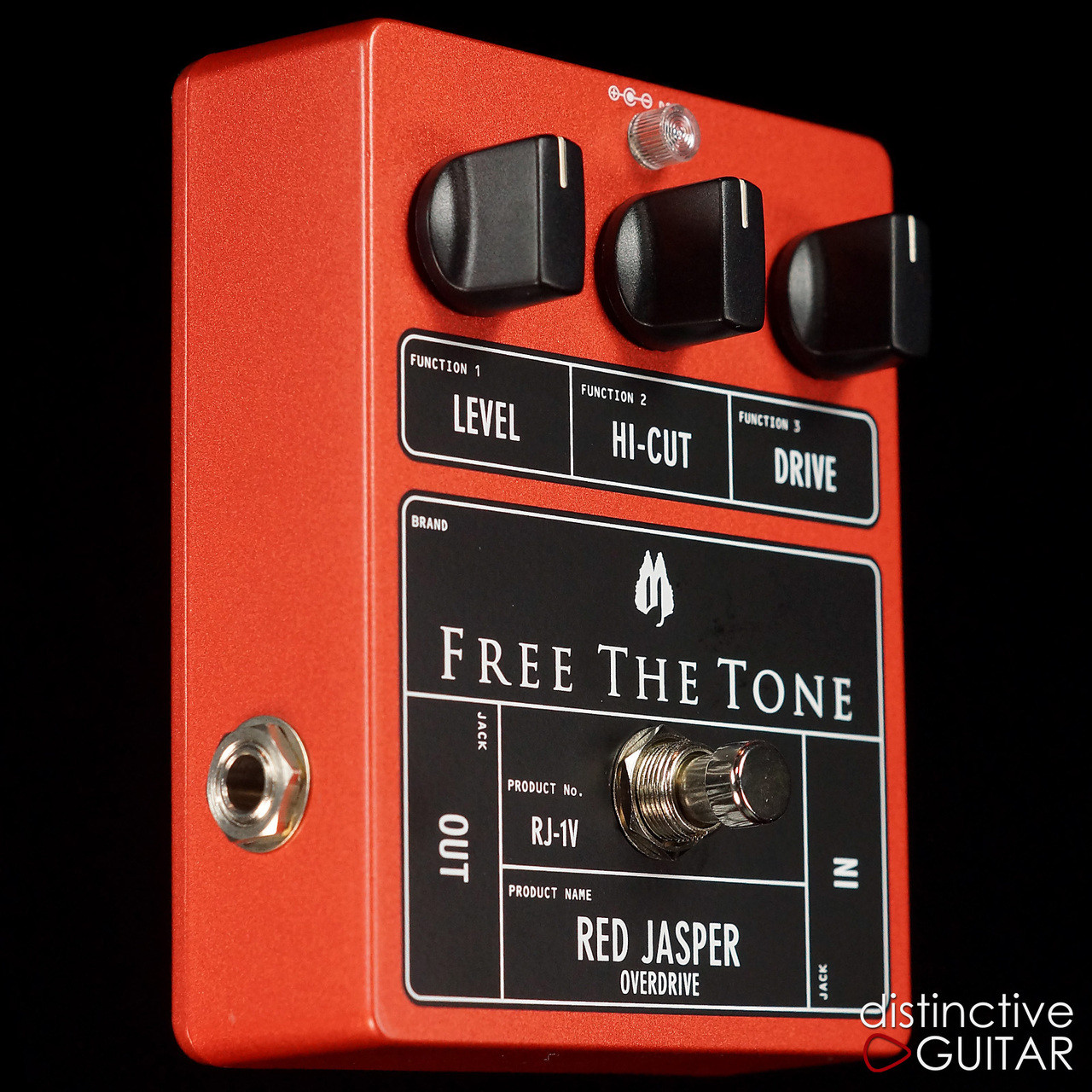 free the tone rj-1v red jasper overdrive orange