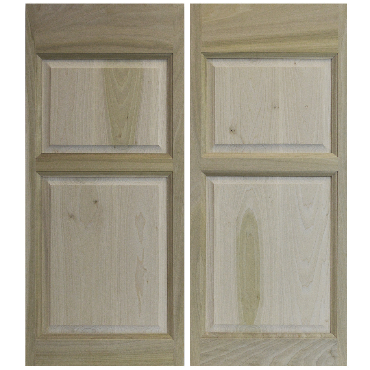 Solid Poplar Western Cafe Doors / Saloon Doors (24" 36" Door Openings)