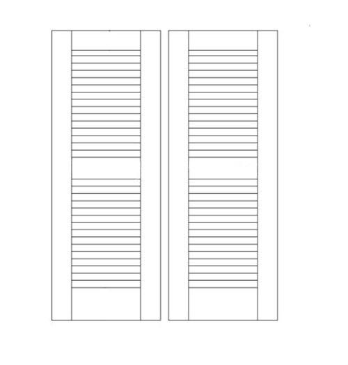 Cafe Doors 36 Double Arch Cherry Doors For 24 36 Door Openings