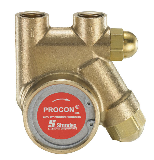 Procon Series-1 Brass Pump 3/8" NPT 100 GPH Relife Valve Set @170 PSI