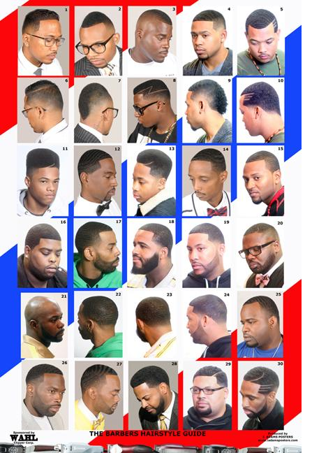 ... - Barber Shop Posters African American Haircuts 3 Barber Shop Poster