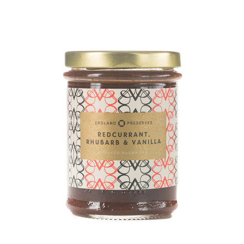 Redcurrant, Rhubarb & Vanilla Jam Redcurrant, Rhubarb & Vanilla Jam