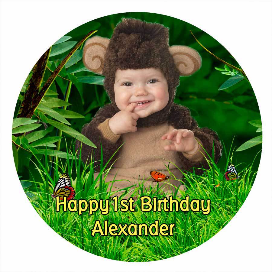 Order cake toppers made from acrylic or bamboo online as ...