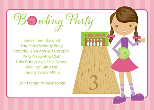 party invites for girls