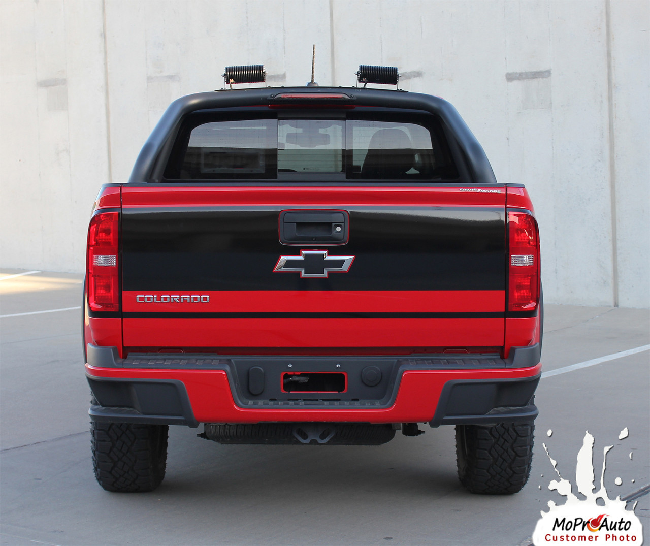GRAND - Chevy Colorado Vinyl Graphics, Stripes and Decals Package by MoProAuto Pro Design Series