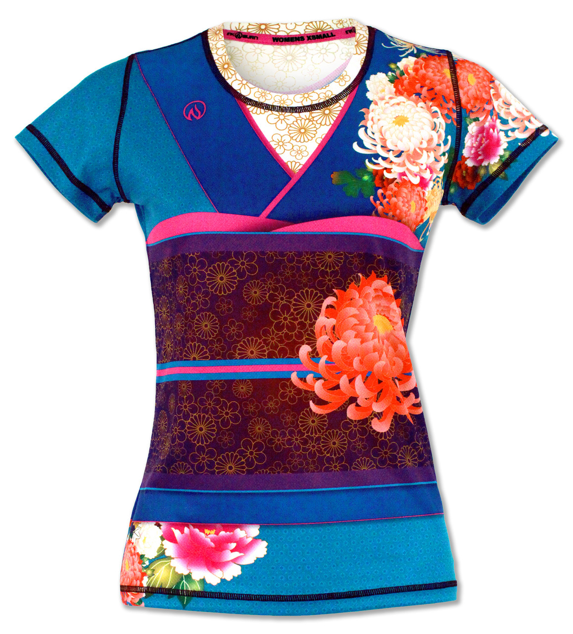 Women's Kimono Tech Shirt for Running, Gym & Crossfit