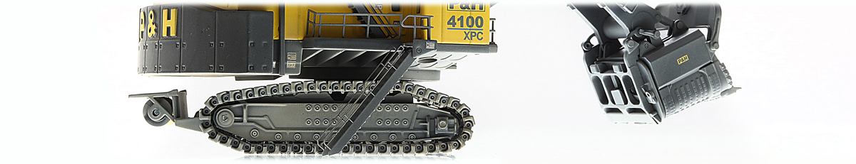 P&H 4100XPC 1:160 scale