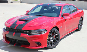 N CHARGE RALLY Dodge Charger SRT Decals Stripe Vinyl Graphics | Dodge Charger SRT 2015-2018