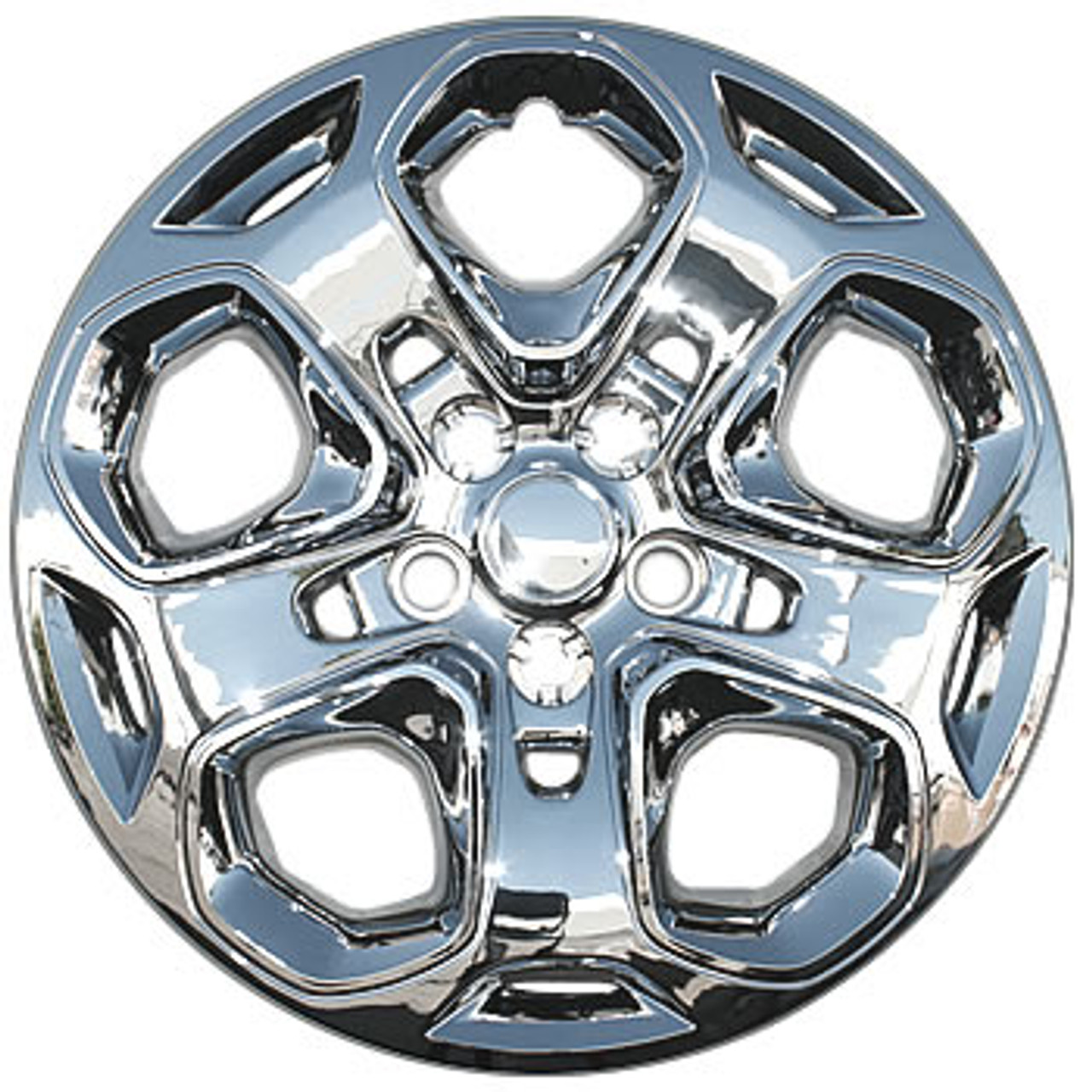 10' 11' 12' Chrome Fusion Hubcap Replacement 17 inch