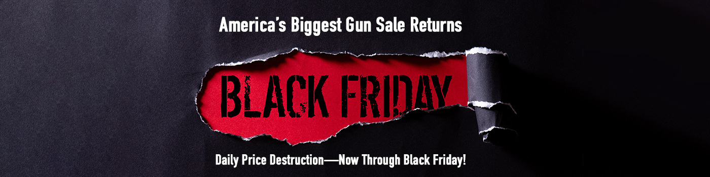 America's largest gun sale returns for Black Friday. Sale starts November 14, 2025.