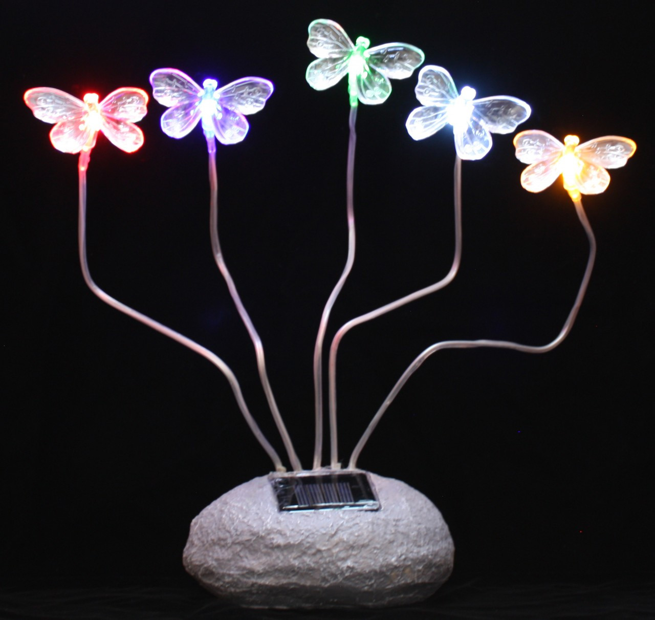 Butterfly Solar Powered Garden Lights | 5 Butterflies ... Butterfly Solar Powered Garden Lights | 5 Butterflies ...