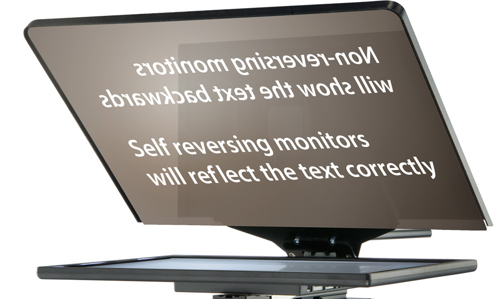 Free Standing Teleprompters by Prompter People
