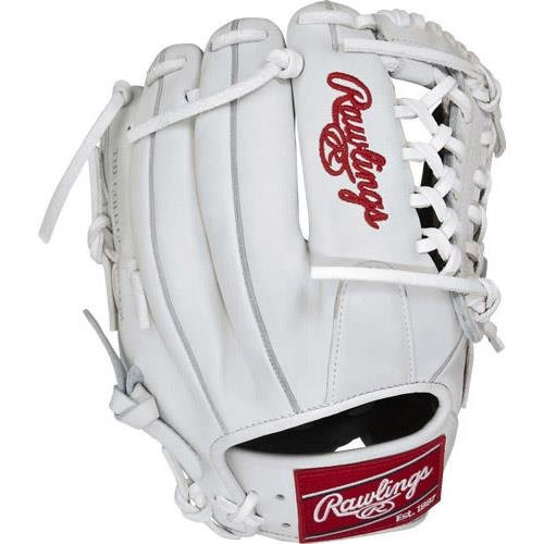 Rawlings Heritage Pro HPW204DSW Baseball Glove White 11.5 Right Hand