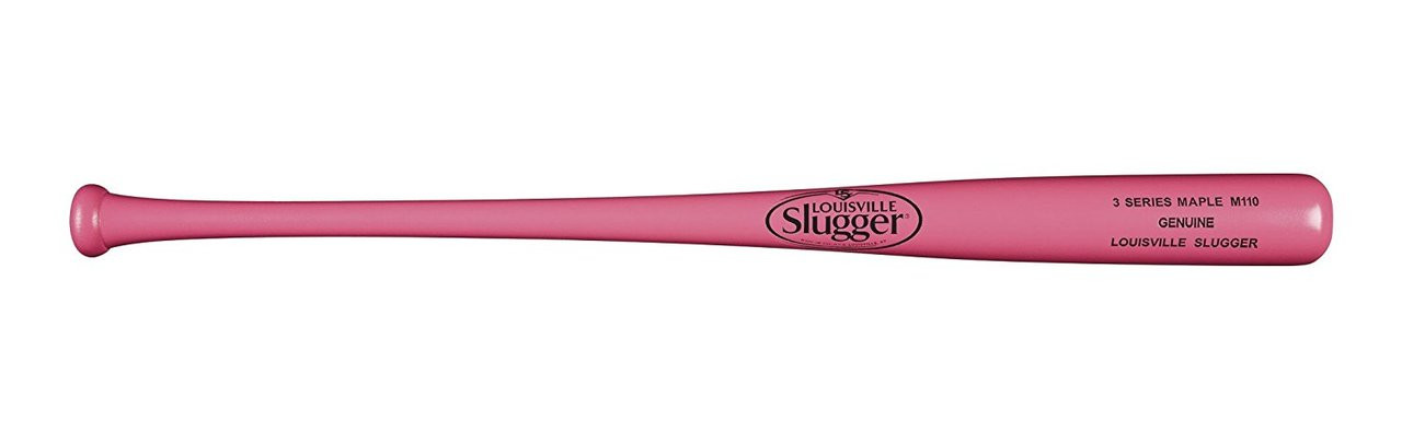 Louisville Slugger Genuine Series 3 Pink Maple M110 Baseball Bat 34 ...