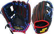 SSK JB9 Javier Baez Black Blue Red Youth Baseball Glove 11.5 Right Hand Throw