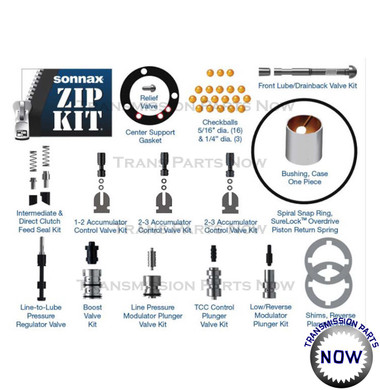 Sonnax Zip Kits, E4OD-4R100-Zip Kits, Quality parts, free ... 4r70w servo diagram 