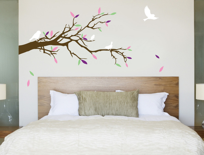 Tree branch wall sticker