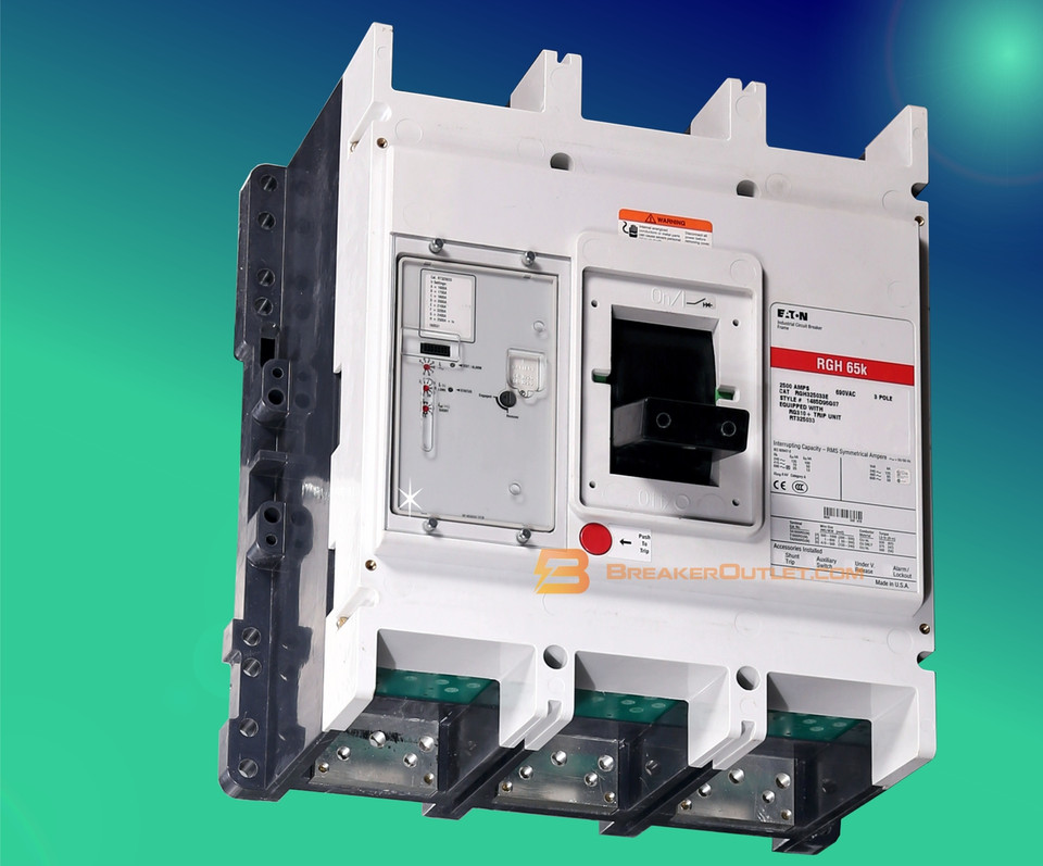 RGH325033E Eaton Cutler Hammer RGH 2500 Amp 65k Electronic Circuit Breaker