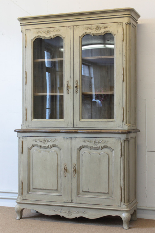 French Country Hutch Â Antique Reproduction Furniture from Laurel Crown