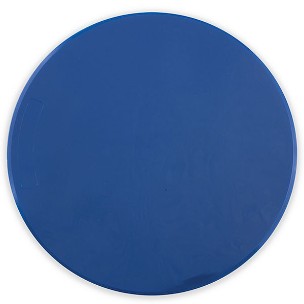 9Inch Blue Poly Spot Gym Floor Marker for PE Games Head Coach Sports