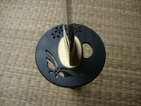 Dojo pro 1060 steel wakizashi #1 with butterfly tsuba