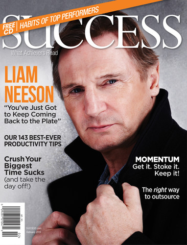 SUCCESS Magazine February 2015 - Liam Neeson