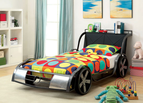 5 Reasons Colorful Kid’s Car Beds Are Awesome - www.eFurnitureHouse.com