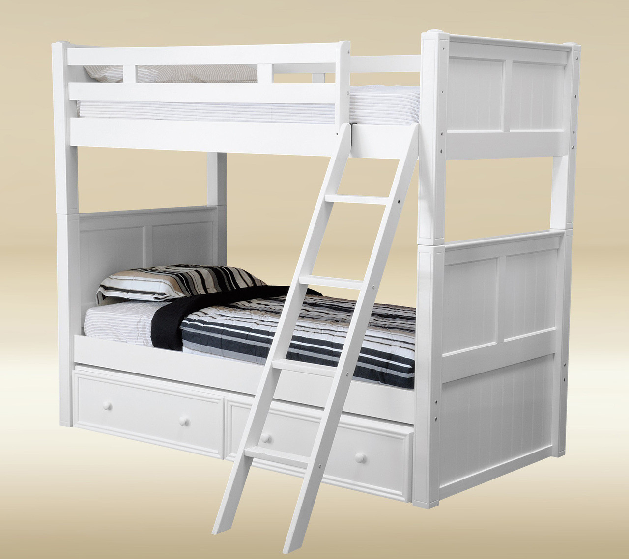 Dillon Navy Blue Twin Bunk Bed Kids Blue Bunk Beds