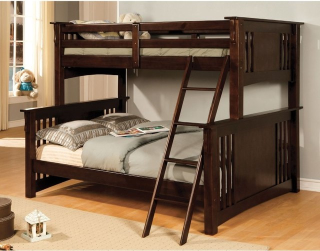 Spring Creek Wood Twin Over Full Bunk Bed