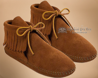 Men's Classic Fringed Boot Moccasins