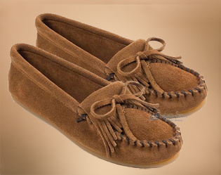 Women's Kilty Hard Sole Moccasins