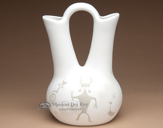Native American Wedding Vases Navajo White Wedding Vase Quick View Native American