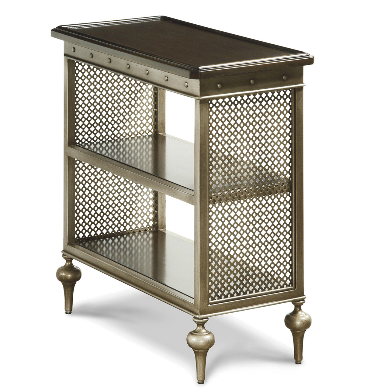 Proximity Industrial Bronze Metal Side Table | Zin Home