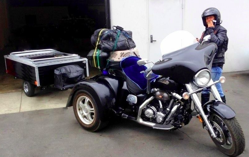 Look Inside The Solace Motorcycle Camping Trailer The USA Trailer Store