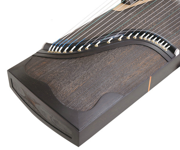 Premium Quality Whole Piece Digged Plain Surface Guzheng Instrument