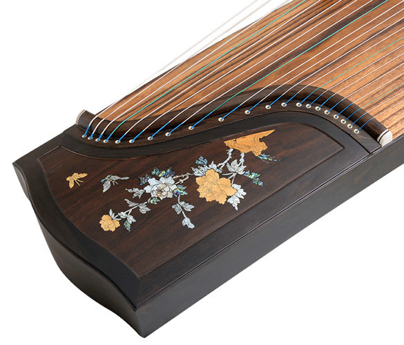 21 Pieces Ebony Guzheng Bridges 1 Set