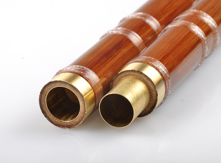 Study Level Chinese Bitter Bamboo Flute Dizi Instrument with Accessories