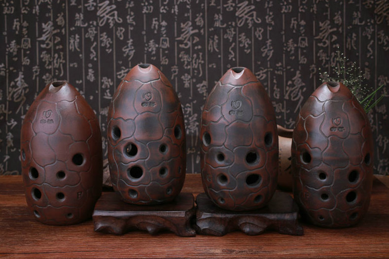 Buy Quality Chinese Pottery Clay Flute Ancient Xun Instrument Ceramic