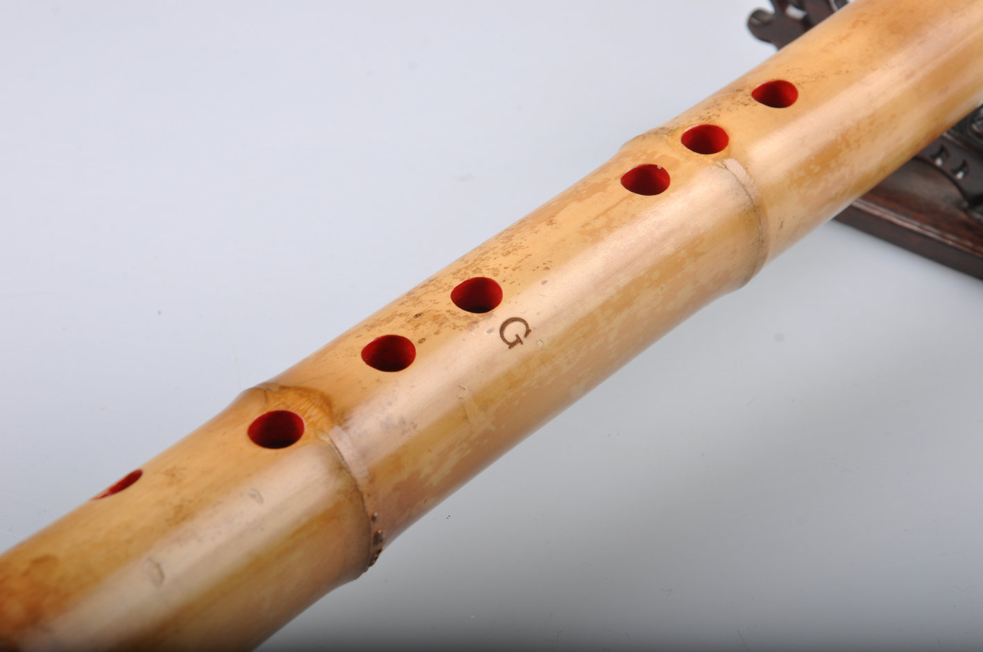 Buy Master Made Aged Bamboo Japanese Shakuhachi with Inner Painting Tang Style Mouthpiece