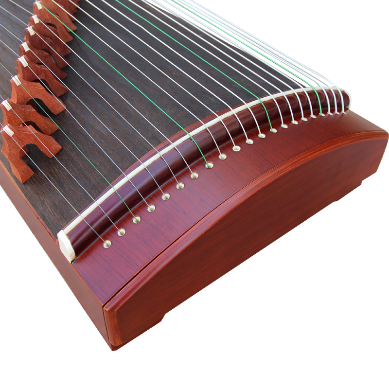 Buy Exquisite Travel Size Black Sandalwood Guzheng Instrument Chinese ...