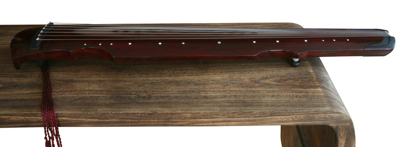 Buy Premium Quality Aged Fir Wood Guqin Instrument Chinese 7 String Zither Ling Ji Style