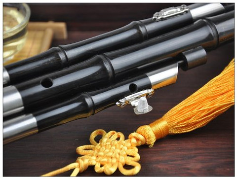Concert Level Chinese Gourd Flute Yunnan Black Sandalwood Hulusi Instrument